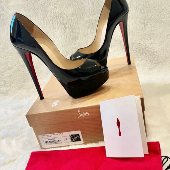 Christian Louboutin Lady Peep - Picture 1 of 3